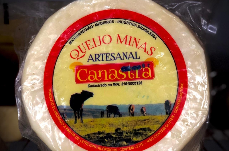 Queijo da Serra da Canastra metade